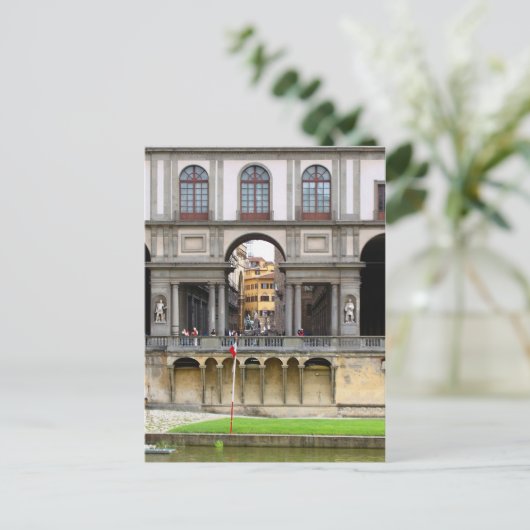 Uffizi Gallery Postkarte (Stehend Vorderseite)