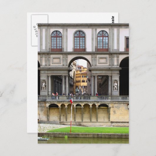 Uffizi Gallery Postkarte (Vorne/Hinten)