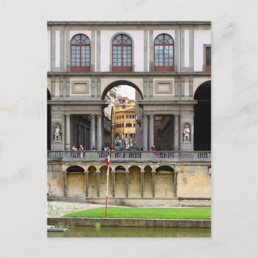 Uffizi Gallery Postkarte (Vorderseite)