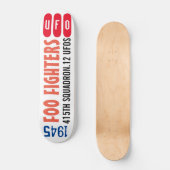 UFO 12 1945 FOO KÄMPFER Skateboard (Vorderseite)