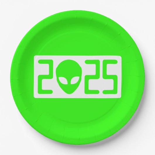 UFO 2025 PAPPTELLER (Vorderseite)