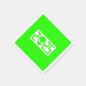 UFO 2025 SERVIETTE (Ecke)