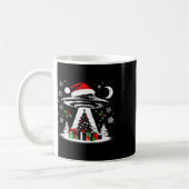 Ufo Abduction Christmas Tree - Funny Alien Xmas Lo Kaffeetasse (Links)