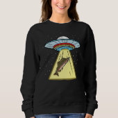 Ufo Abduction Salmon Sweatshirt (Vorderseite)