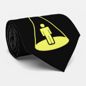 UFO-Abduktion Krawatte (Gerollt)