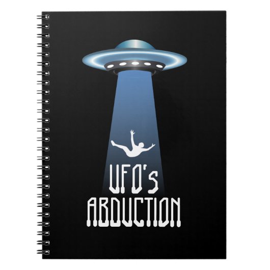 UFO Abduktion Notizblock (Vorderseite)