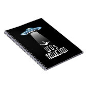UFO Abduktion Notizblock (Rechte Seite)