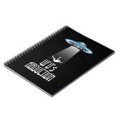 UFO Abduktion Notizblock (Linke Seite)