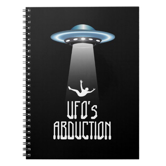 UFO Abduktion Notizblock (Vorderseite)