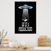 UFO Abduktion Poster (Küche)