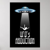 UFO Abduktion Poster (Vorne)