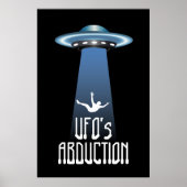 UFO Abduktion Poster (Vorne)