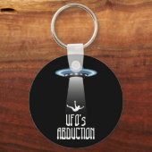 UFO Abduktion Schlüsselanhänger (Vorderseite)