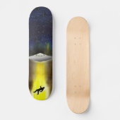 UFO-Abduktions-Skateboard Skateboard (Vorderseite)