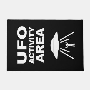 UFO-Aktivitätsbereich, Geekdesign Fußmatte