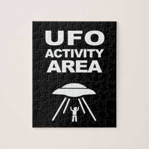 UFO-Aktivitätsbereich, Geekdesign Puzzle