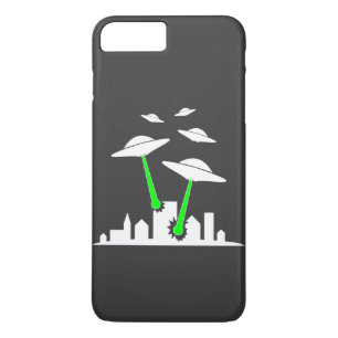 UFO-alien-Angriff Case-Mate iPhone Hülle
