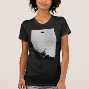 UFO-Alien Außerirdische Raumschiff Streng Geheim T-Shirt