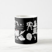 UFO, Alien, Bigfoot, Mothman, Dogman, Cryptids Kaffeetasse (Mittel)