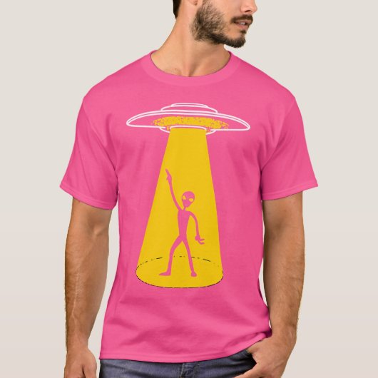 Ufo Alien Dancing T-Shirt (Vorderseite)