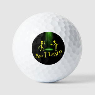UFO Alien Entführung 👽 Bin ich verloren? Golfball