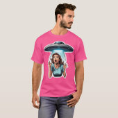 Ufo Alien Entführung T-Shirt (Vorne ganz)