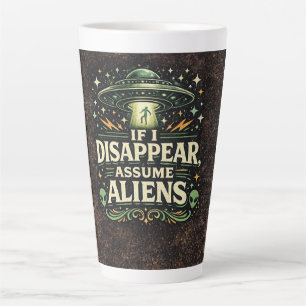 UFO-Alien-Entführungs-Humor Milchtasse