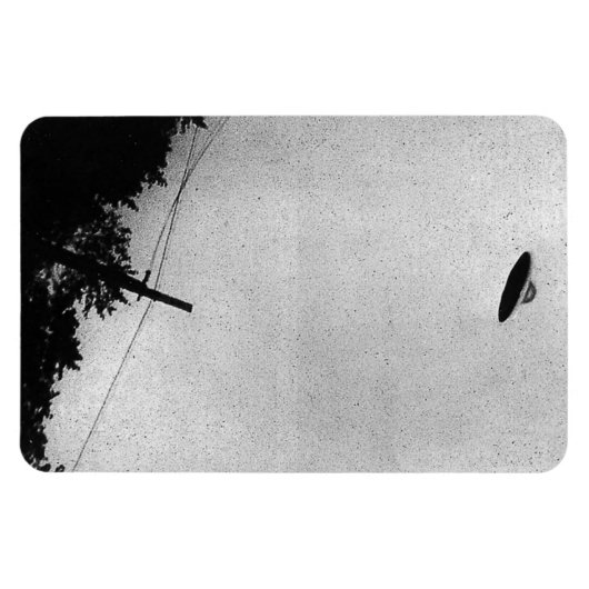 UFO Alien Extraterrestriale Raumsonde Top Geheimni Magnet (Horizontal)