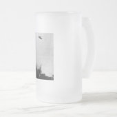 UFO Alien Extraterrestriale Raumsonde Top Geheimni Mattglas Bierglas (VorderseiteRechts)