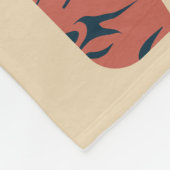 UFO-Alien Fleecedecke (Ecke)