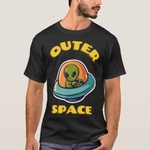 Ufo-Alien-Invasion Mars Weltraum T-Shirt