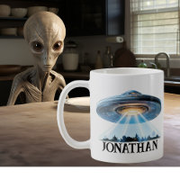 UFO ALIEN PERSONALISIERT