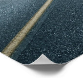 ufo Alien Raumschiff und Anhalter surreal Fantasie Poster (Ecke)