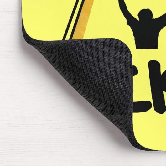 UFO-alien-Schiff - wählen Sie mich aus! Mousepad (Ecke)