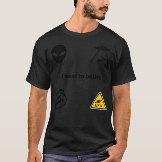 Ufo Alien Set T-Shirt (Vorderseite)