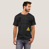 Ufo Alien Set T-Shirt (Vorne ganz)
