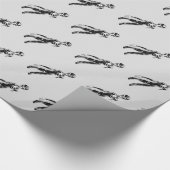 UFO Alien Thunder_Cove Geschenkpapier (Ecke)
