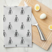 UFO Alien Thunder_Cove Geschirrtuch (Viertel Falte)