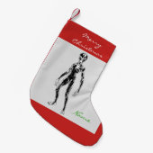 UFO Alien Thunder_Cove Kleiner Weihnachtsstrumpf (Vorderansicht (hängend))