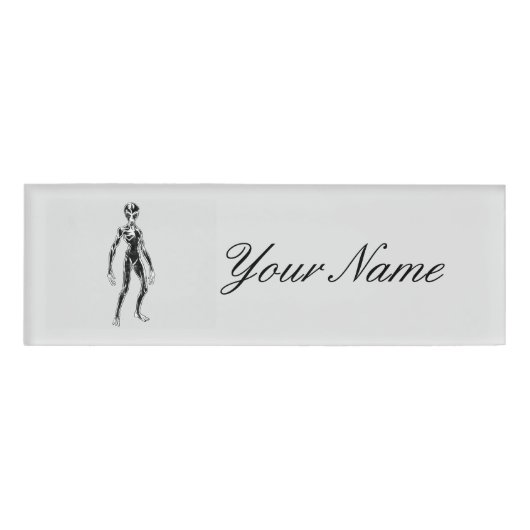 UFO Alien Thunder_Cove Namenschild (Vorderseite)