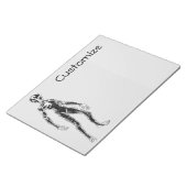 UFO Alien Thunder_Cove Notizblock (angewinkelt)