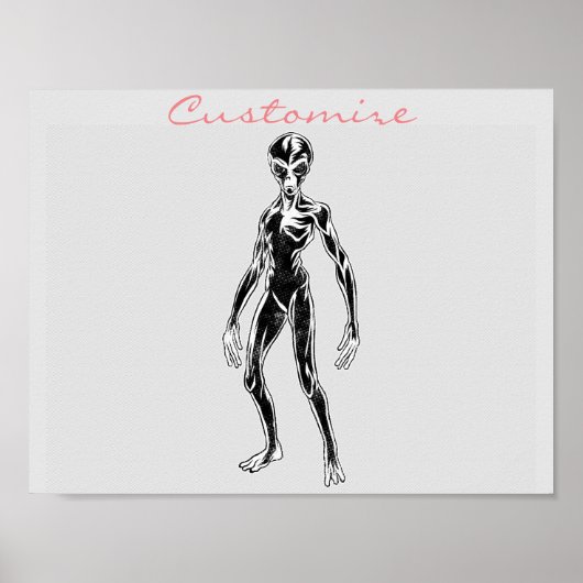 UFO Alien Thunder_Cove Poster (Vorne)