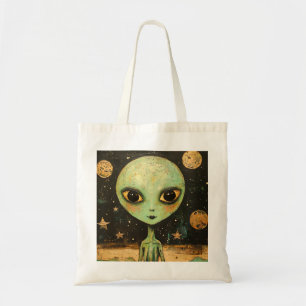 UFO-Alien Tragetasche