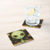 UFO-Alien Untersetzer (Vor Ort)