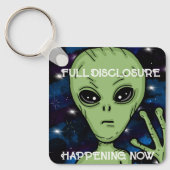 UFO-Alien - Vollständige Offenlegung Schlüsselanhänger (Vorderseite)