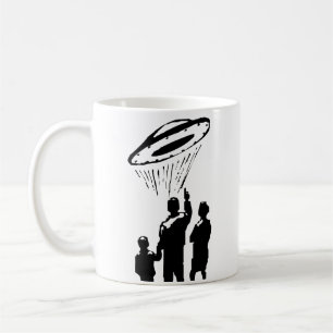 UFO-Anvisieren Kaffeetasse