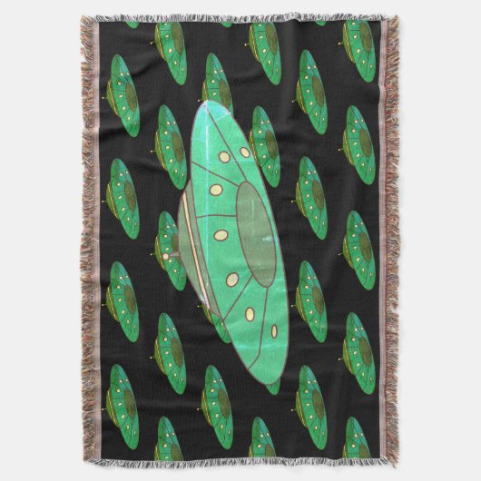 UFO Art Decke (Vorderseite Vertikal)