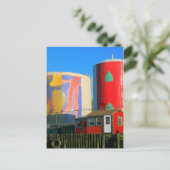 UFO Art Postkarte (Stehend Vorderseite)