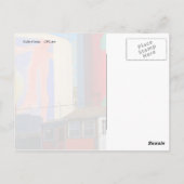 UFO Art Postkarte (Rückseite)