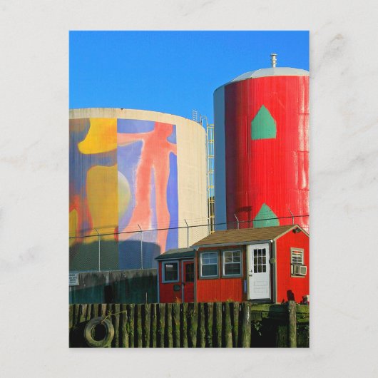 UFO Art Postkarte (Vorderseite)